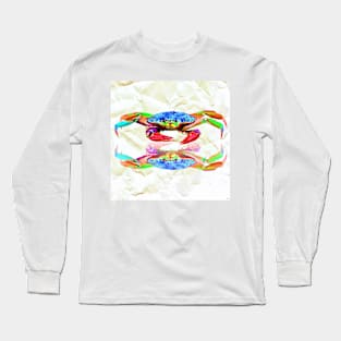 Crab Painting Long Sleeve T-Shirt